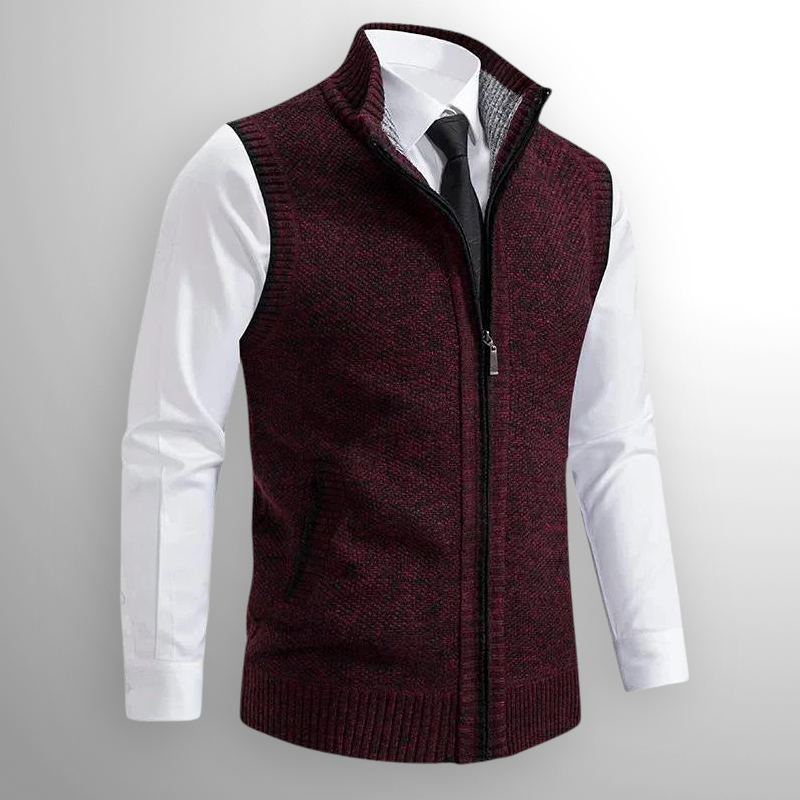 Marc™ – Le gilet zippé alliant élégance et confort intemporel